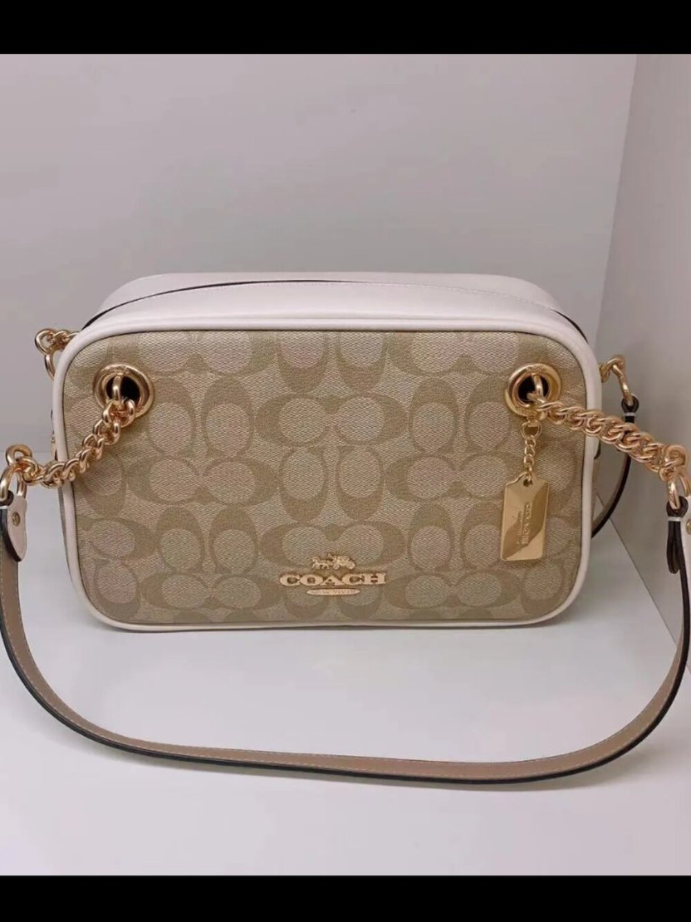 Cammie chain shoulder  bag coach authentic bag